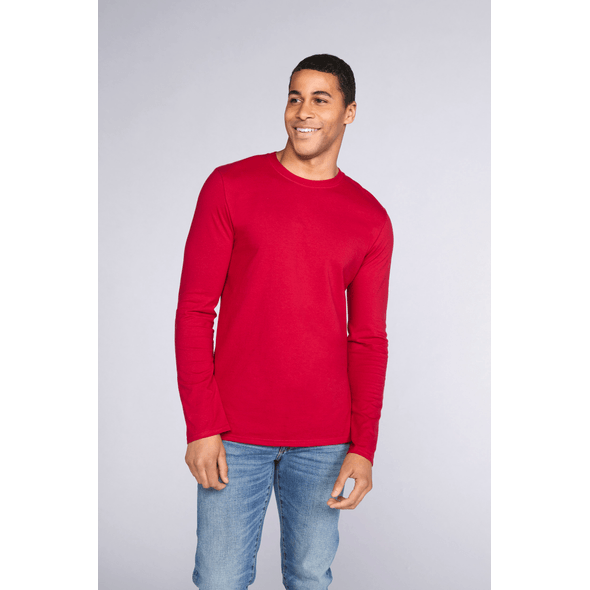 Herren-T-Shirt Gildan mit langen Ärmeln Herren-T-Shirt Gildan mit langen Ärmeln